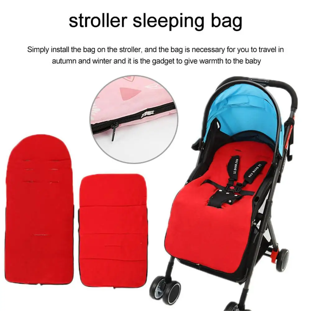 Baby Sleeping Bag Universal Bunting Bag Stroller Foot Cover Thickening Foot Cover