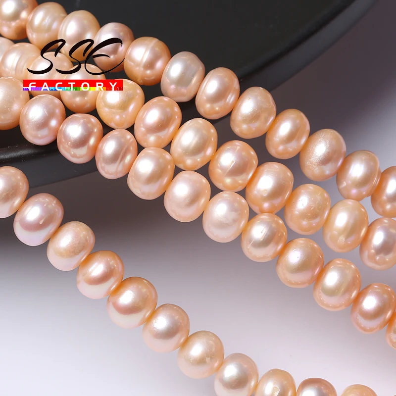 

AAAAA Real Natural Freshwater Cultured Gold Pearls Beads irregular shap Loose Bead For Jewelry Making DIY Bracelet Necklace 15''