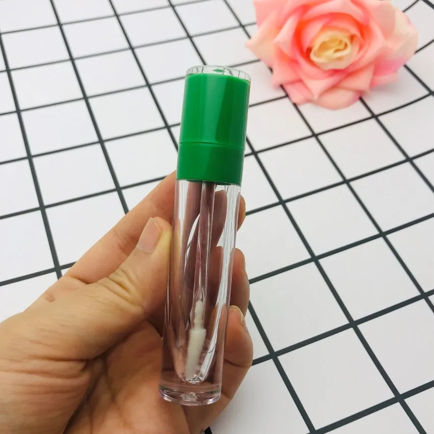 Großhandel 5ml Leere Lipgloss-Tuben mit Baby-Pink-Kappe AS Lipglaze-Behälter Verpackungsflasche Lippenstift Make-up – Detail 37