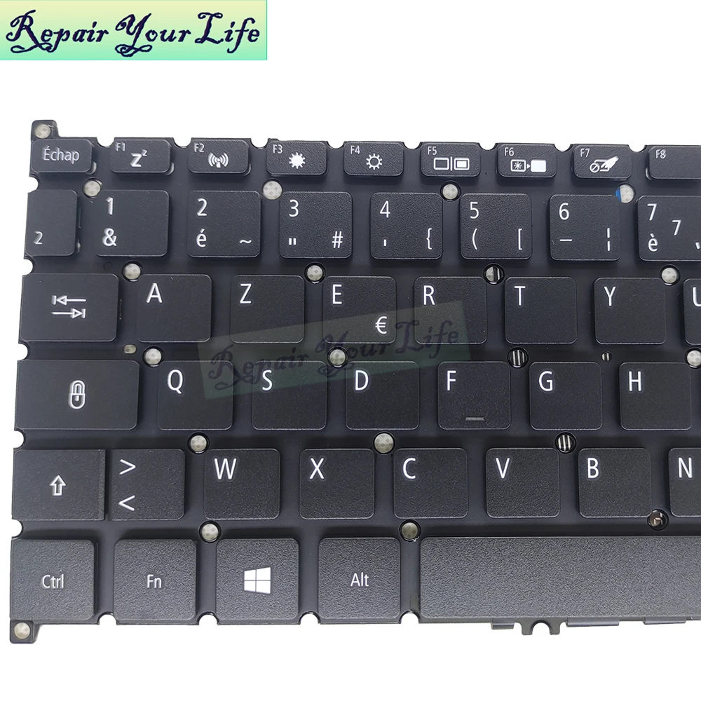 Spanish French Azerty Keyboards for Acer Spin 5 SP513-52NP SP513-52N SP513-53N SP314-52 51 LA FR Notebook Replacement Keyboards