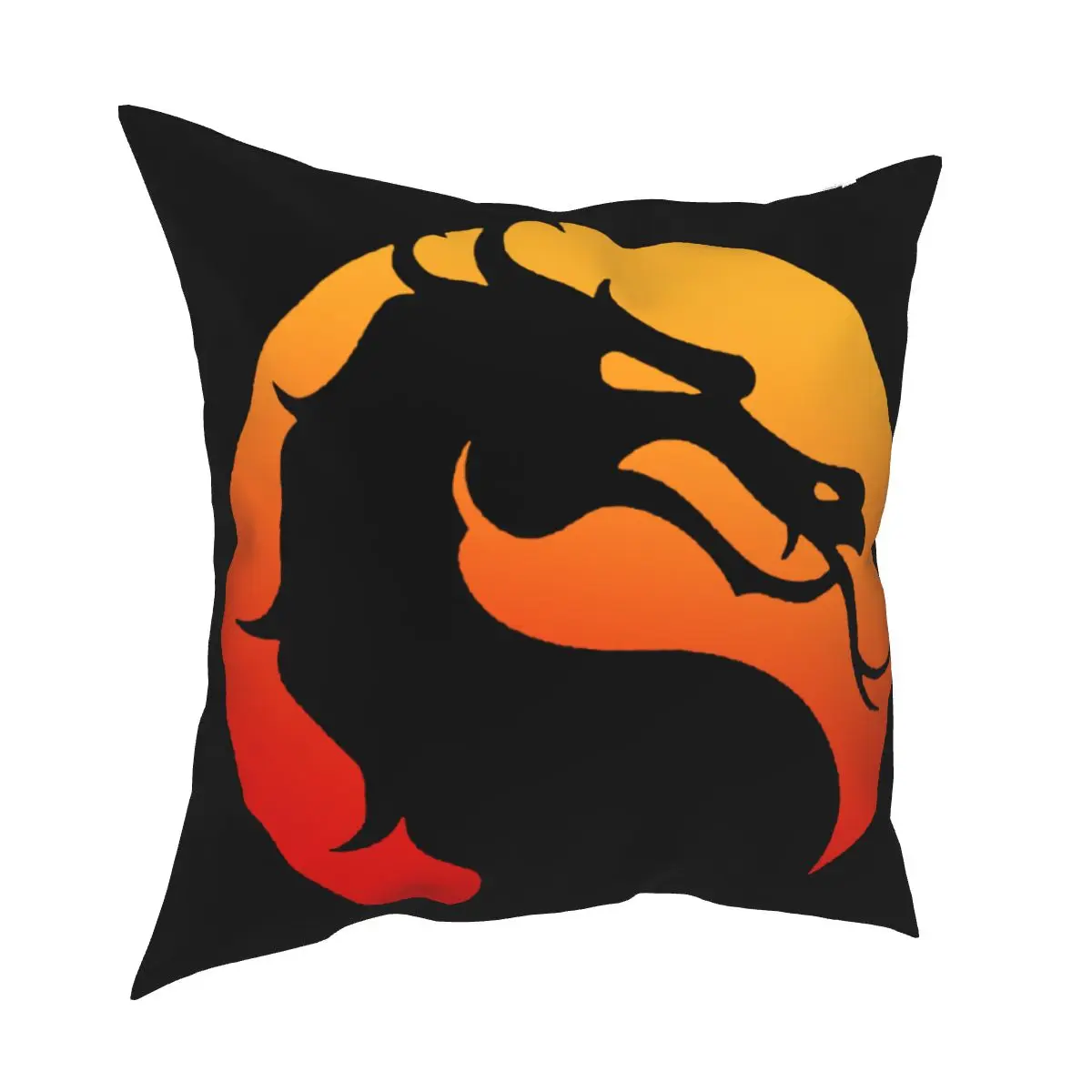 Mortal Kombat Logo Mk11 Popular Fighting Game Pillowcase Cushion Cover Decoration Throw Pillow Case Cover Home 18'