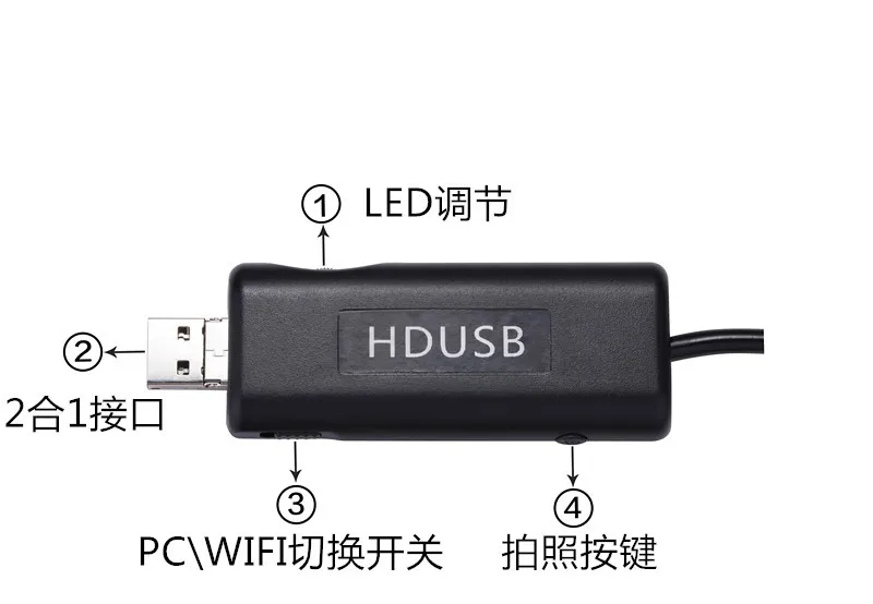 5.5mm USB WIFI Earscope Cleaner  Otoscope Inspection Ear Camera Borescope Earwax Removal Wireless WIFI  Earpick Endoscope