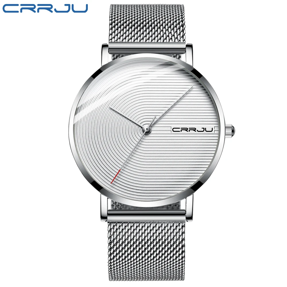 CRRJU Top Brand Luxury Fashion Diver Watch Men Waterproof Date Clock Sport Watches Mens Quartz Wristwatch Relogio Masculino