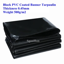 Truck Canopys PVC Coated Banner Tarpaulin Rainproof Cloth Outdoor Awning Waterproof Oxford Oilcloth Shade Sail Shelter 500g/m2