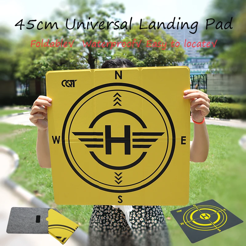 Foldable Drone Landing Pad for DJI Mavic Air 3 Classic 2s Mini 4 Pro 2 SE AVATA FPV Phantom 4 RTK Pro V2.0 Parking Apron Helipad