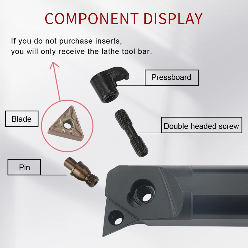 MTLNR/L S20R/S25S/S32T-MTLNR tool CNC machining turning tools internal machining turning tools and TNMG16 carbide inserts