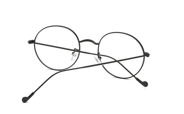 Frauen Runde Metall Brille Rahmen Mit Grad Männer Ultraleicht Fertig Myopie Gläser -0,5 -1 -1,5 -2 -2,5 -3 -3,5 -4 -4,5 -5 -6,0 – Detail 11