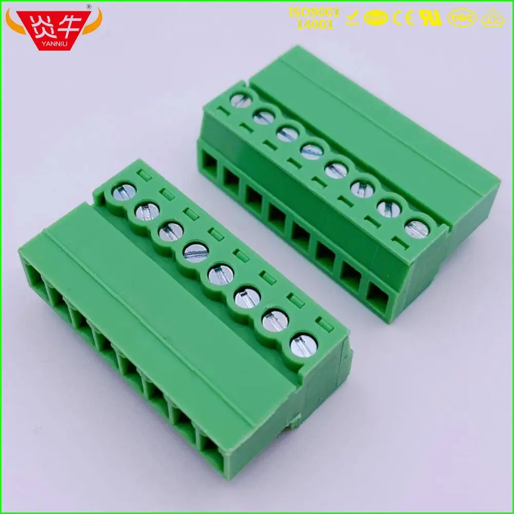 50Pcs KF2EDGRK 3.81 2P ~ 12P PCB PLUG-IN TERMINAL BlOCKS 15EDGKR 3.81mm 2PIN ~ 12PIN IMC 1,5/ 2-ST-3,81 PHOENIX DEGSON KEFA