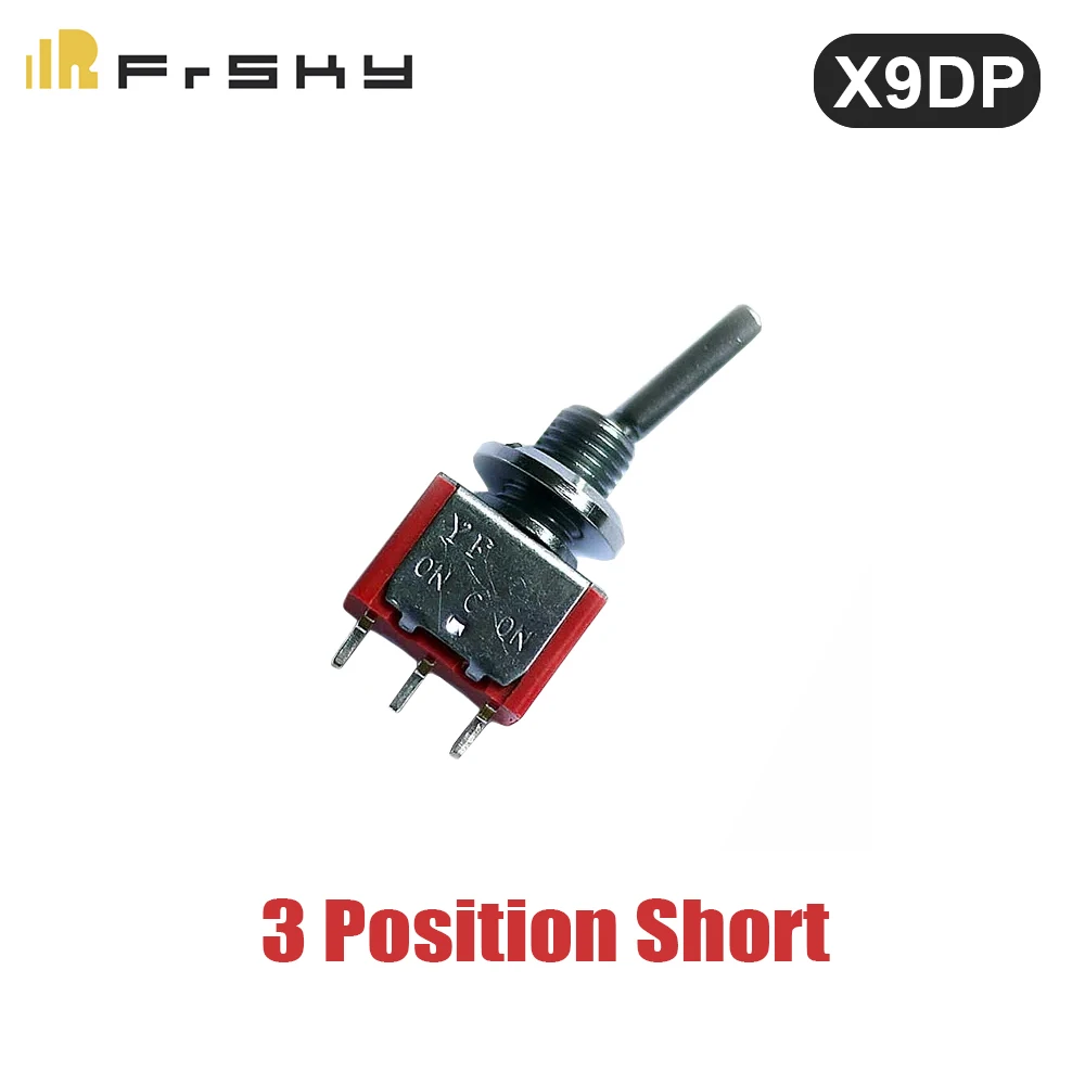 FrSky Taranis X9D Plus Transmitter 3 Position Short Toggle Remote Control Switch