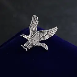 2024 new retro eagle bird animal brooch pin buckle suit shirt collar charm jewelry accessories