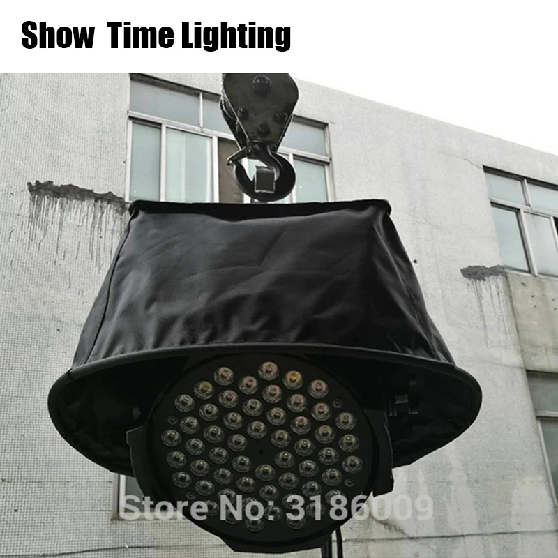 Good Quality 1pcs/lot Led Par Light Rain Cover Use In Rain Snow Coat Beam Moving Waterproof Covers With Transparent Crystal