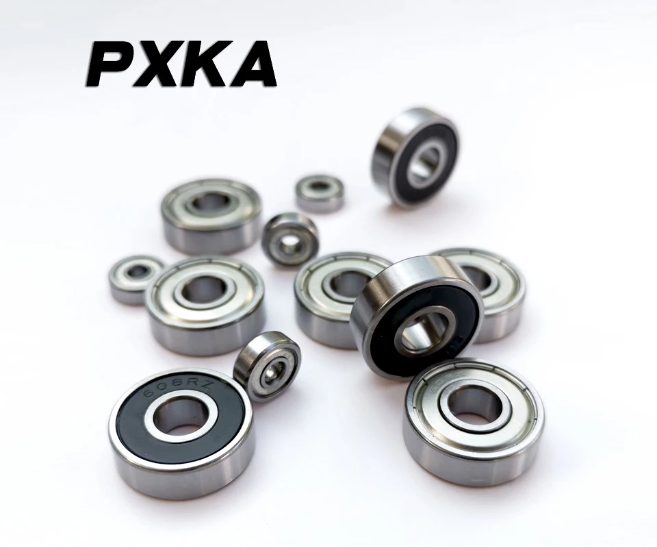 2PCS 6005 Non-standard widened and thickened bearings 63005-2RS 25 * 47 * 16 mm, 63002-2RS 15 * 32 * 13 mm 6002