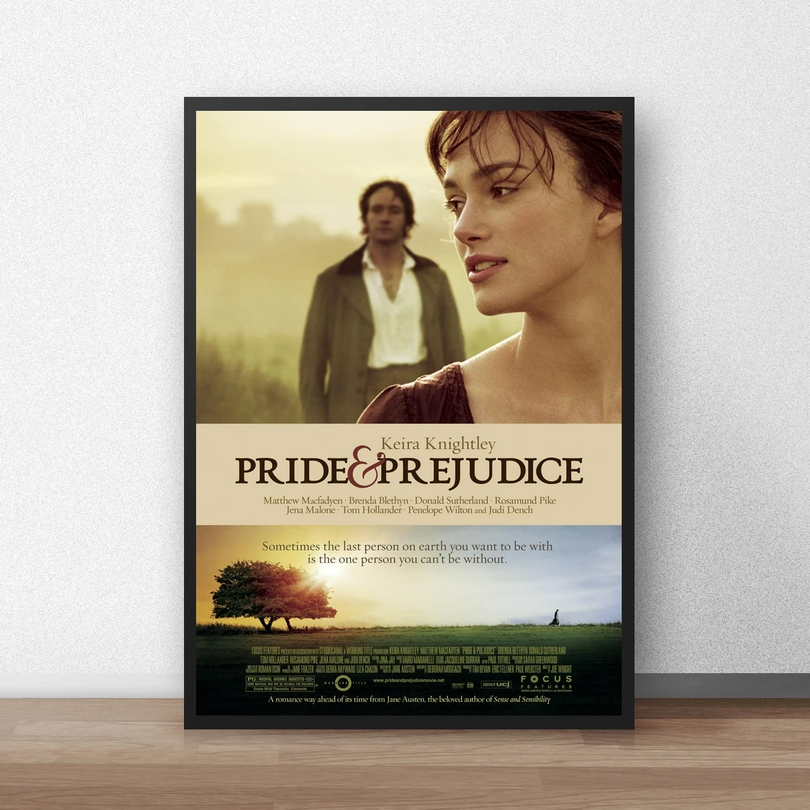 Pride & Prejudice Classic Movie Poster Canvas Art Print Home Decoration Wall Painting ( No Frame )