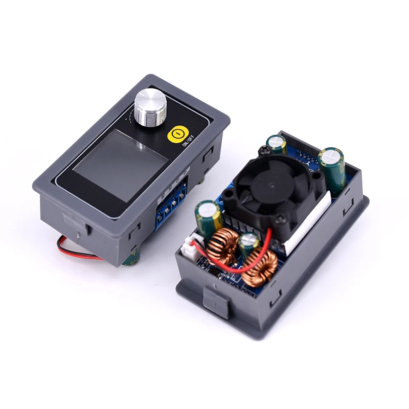 DC DC Buck Converter CC CV Power Module 0.6-30V 5A Adjustable Regulated power supply Voltmeter ammeter CNC Color screen 80W