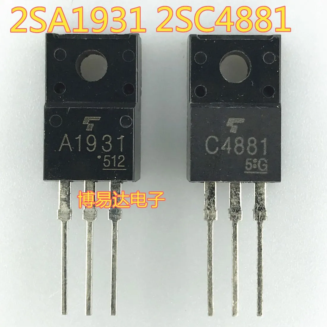 

2SC4881/2SA1931 C4881/A1931