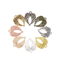 YuenZ 15pcs New Product Antique silver color wing Charms Pendant Jewelry Metal Alloy Jewelry Marking 21*17mm D449