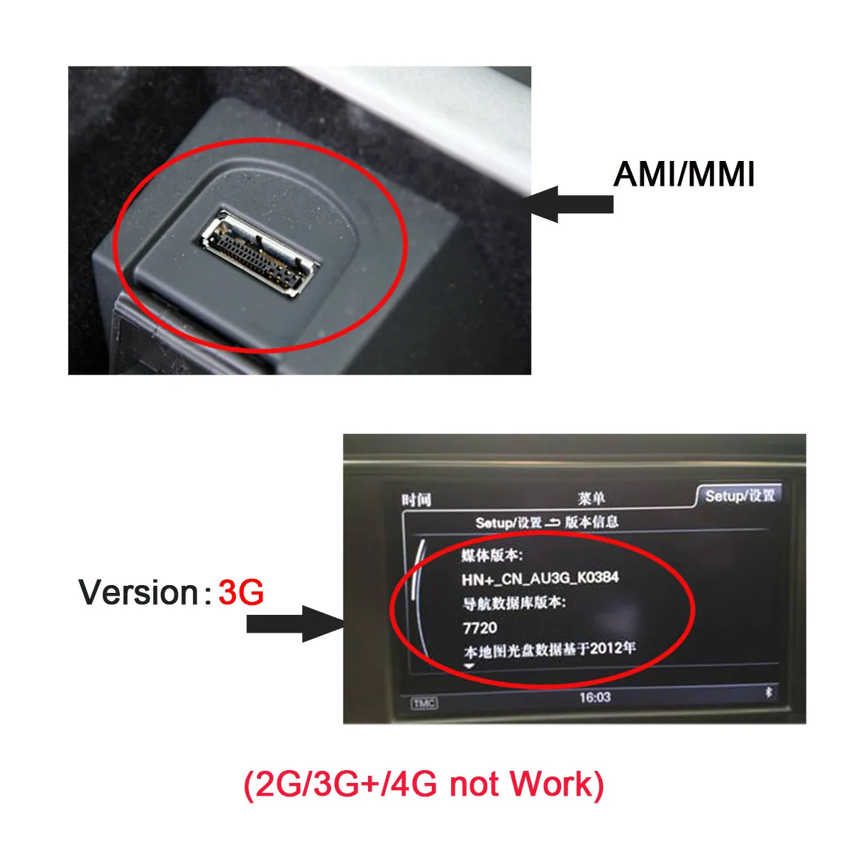 CY CY Media In AMI MDI USB-C USB 3.1 Type C Charge Adapter Cable For Car VW AUDI 2014 A4 A6 Q5 Q7 & for New Laptop & Chromebook