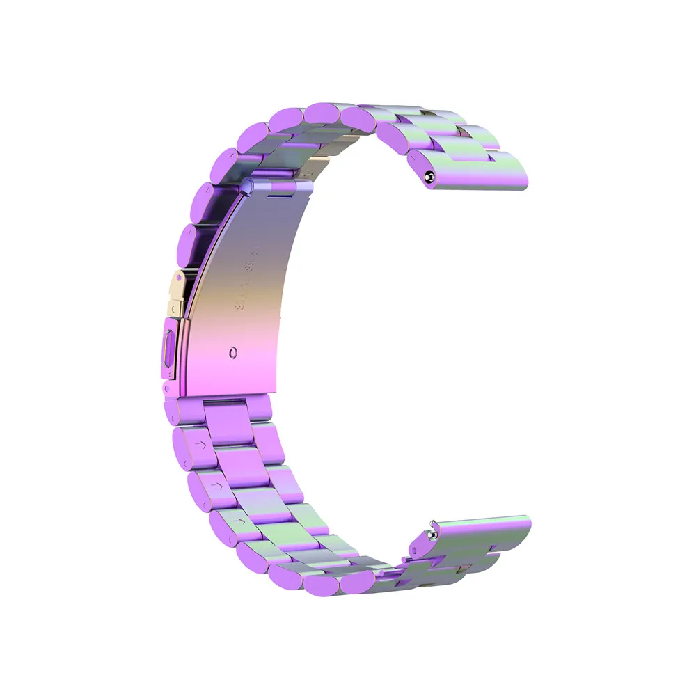 Pulseiras de relógio para huawei honor watch gs pro/honor watch es pulseira de aço inoxidável pulseira de metal com pinos acessórios