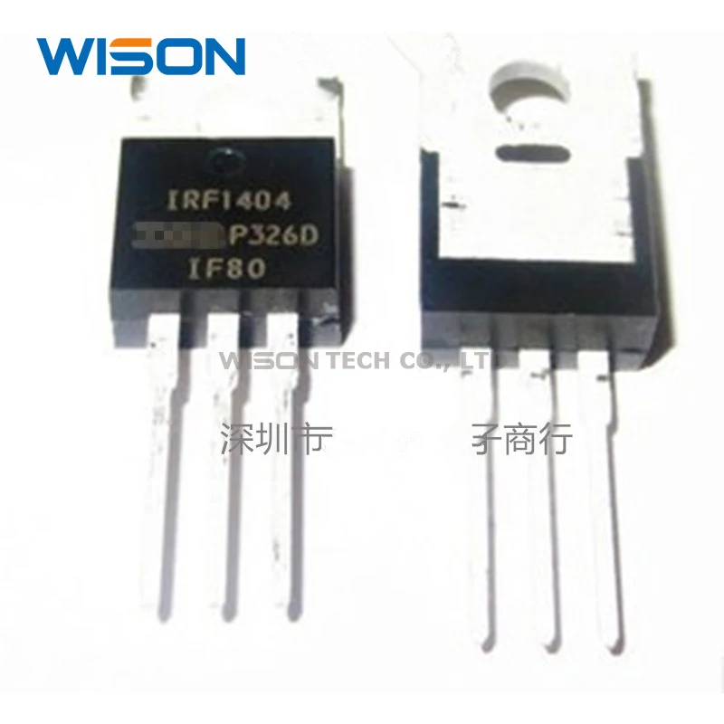 10 unids/lote nuevo Original IRF1404PBF IRF1404 TO-220