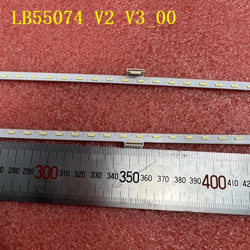 Kit 2pcs/set LED backlight bar For SONY LB55074 V0 V1 V2 V3_00 KD-55SD8505 KD-55S8500 T550QVR05.0