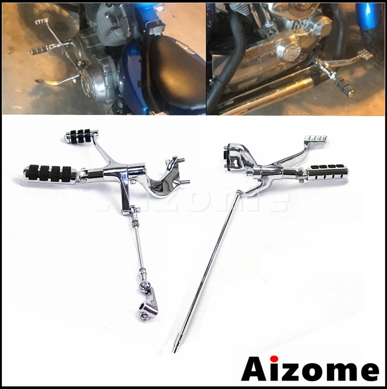 Motorcycle Forward Control Kit Pegs Levers Linkages For Harley Sportster 48 72 Custom SuperLow XL1200 XL883 2014-Up 2017 2018