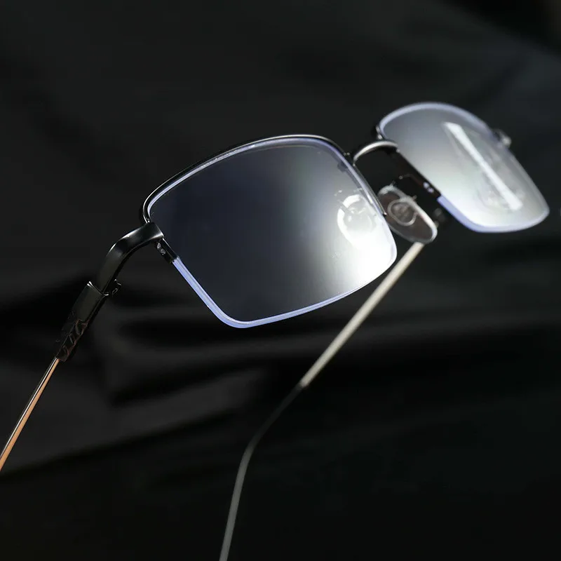 Hot Anti-blue Progressive multifocal reading glasses men smart zoom reading glasses women far near sight presbyopic glasses 50