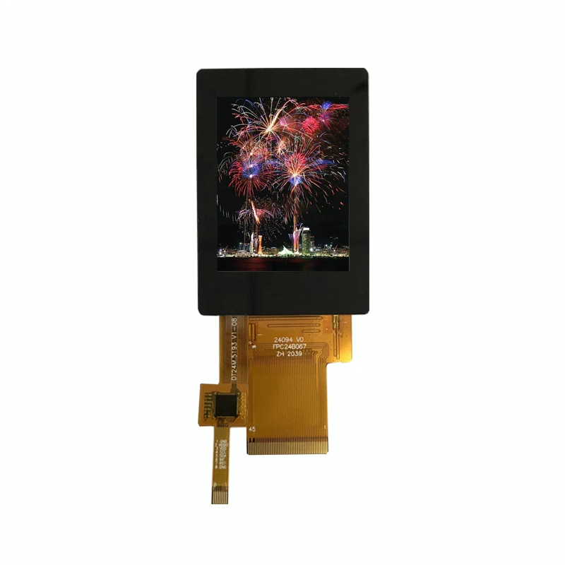 2.4 Inch 480*640 ST7701S Full Viewing Angle Sunlight Readable RGB Interface IPS LCD Module RTP/CTP Touch Screen No End of Supply