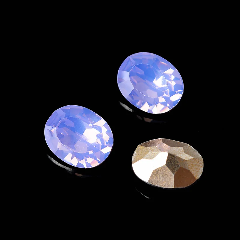 12p/lot teardrop navette oval opal color pointed back acrylic resin rhinestone jewels beads DIY craft headwear shoes bag clothes