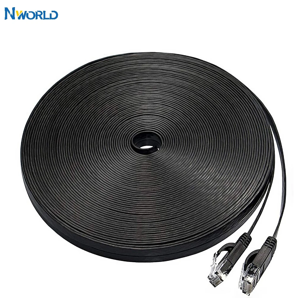 CAT6 Flat Ethernet Cable RJ45 Lan Cable Networking Ethernet Patch Cord CAT6 Network Cable for Computer Router Laptop Sata To Usb