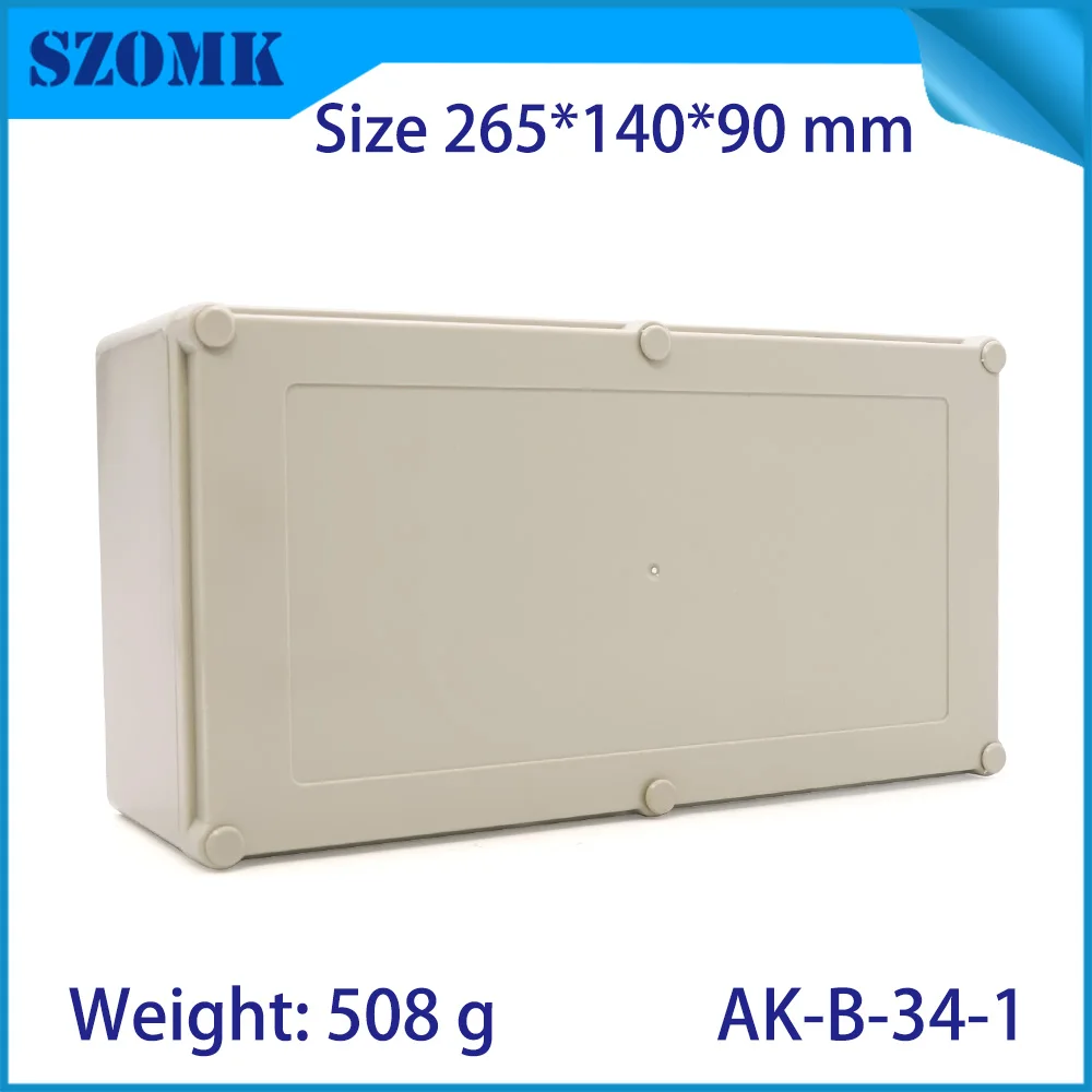 4 Pcs 265*140*90mm IP65 waterproof electrical enclosure box customizable szomk plastic control housing instrument enclosure