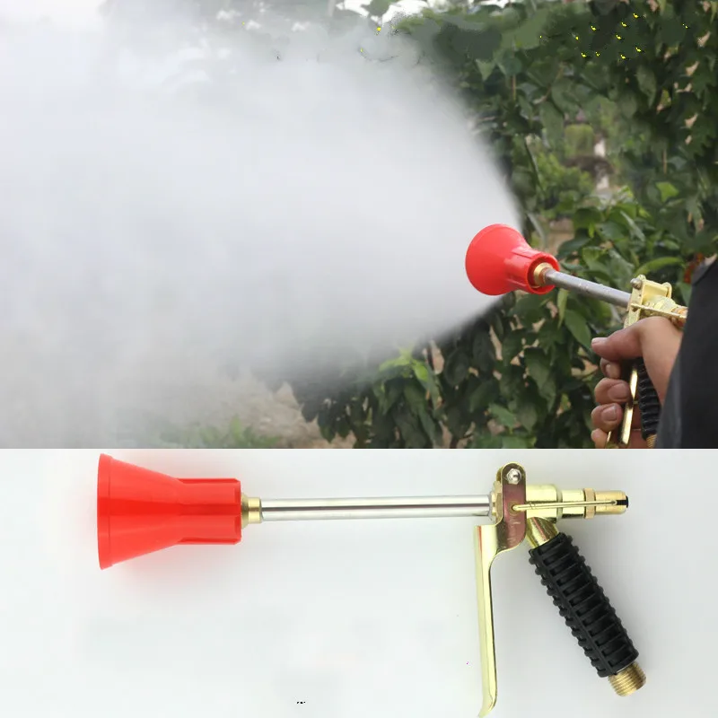 High pressure agricultural power water spray gun,chemical resistance agricultural spray gun,garden sprayer gun