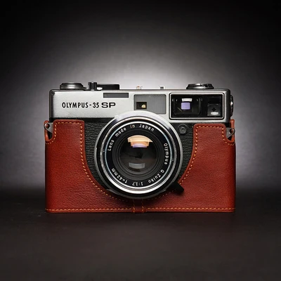 本革カメラ用ケース,35sp 35 dc 35rd,保護スリーブベースケース