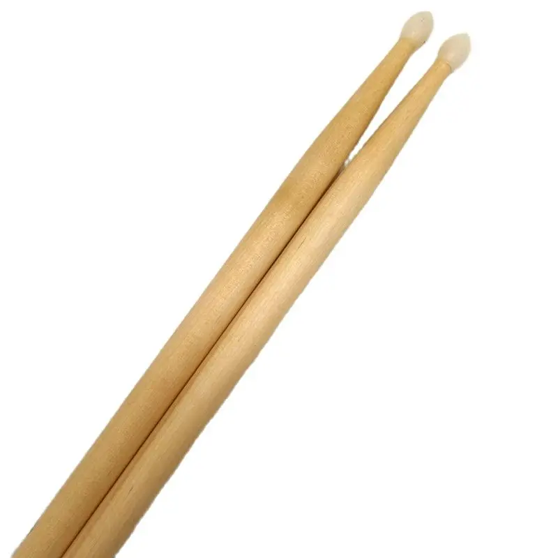 7A Nylon Tip Maple Wood Drum Stick Matte Finish Drumstick Wood Sticks 6 Pairs