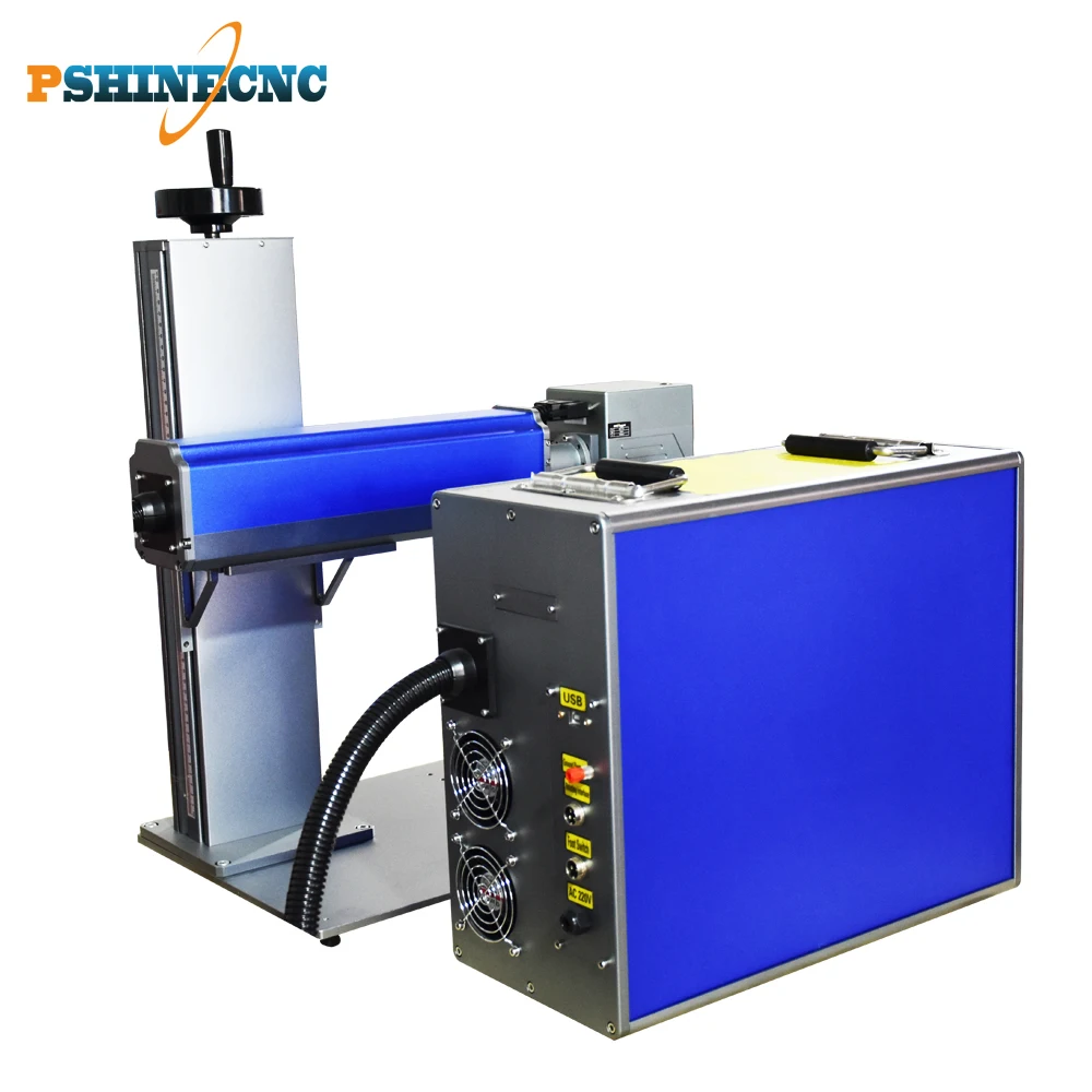 3 Years Warranty Jpt Raycus Ipg 20W 30W 50W Color Mini Portable Fiber Laser Marking Machine For Jewelry,Metal,Bearing,Watch