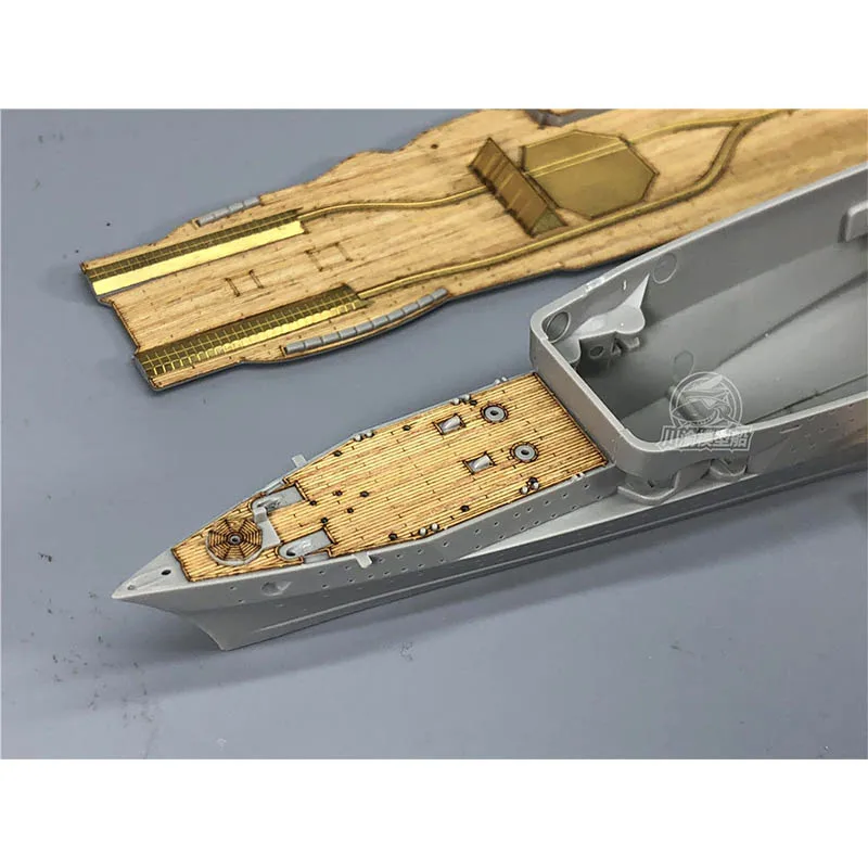 1/700 Scale Wooden Deck for Trumpeter 06710 German DKM Peter Strasser Model CY700038