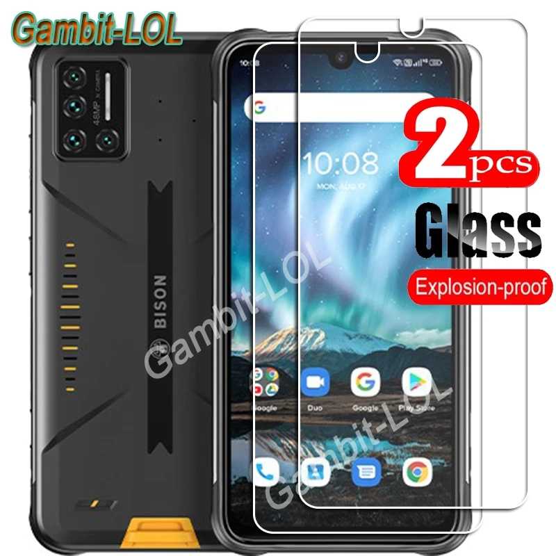 For UMIDIGI Bison 2021 Tempered Glass Protective ON  UMIDIGIBison 2020 6.3Inch Screen Protector Smart Phone Cover  Film