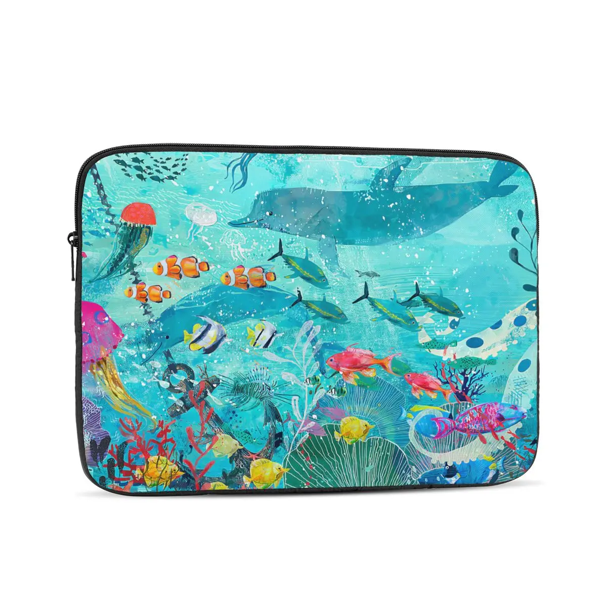 

Marine Creature Computer ipad Laptop Cover Case17 15 13 12 10 Inch Laptop Sleeve Bag Portable Cover Fundas Pouch