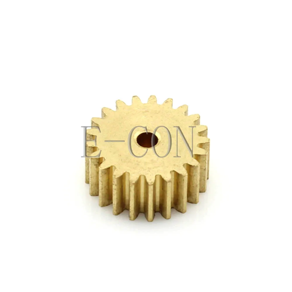 0.5M 21T 2mm Bore 11 Teeth Width 5mm Module 0.5 Motor Metal Spur Gear