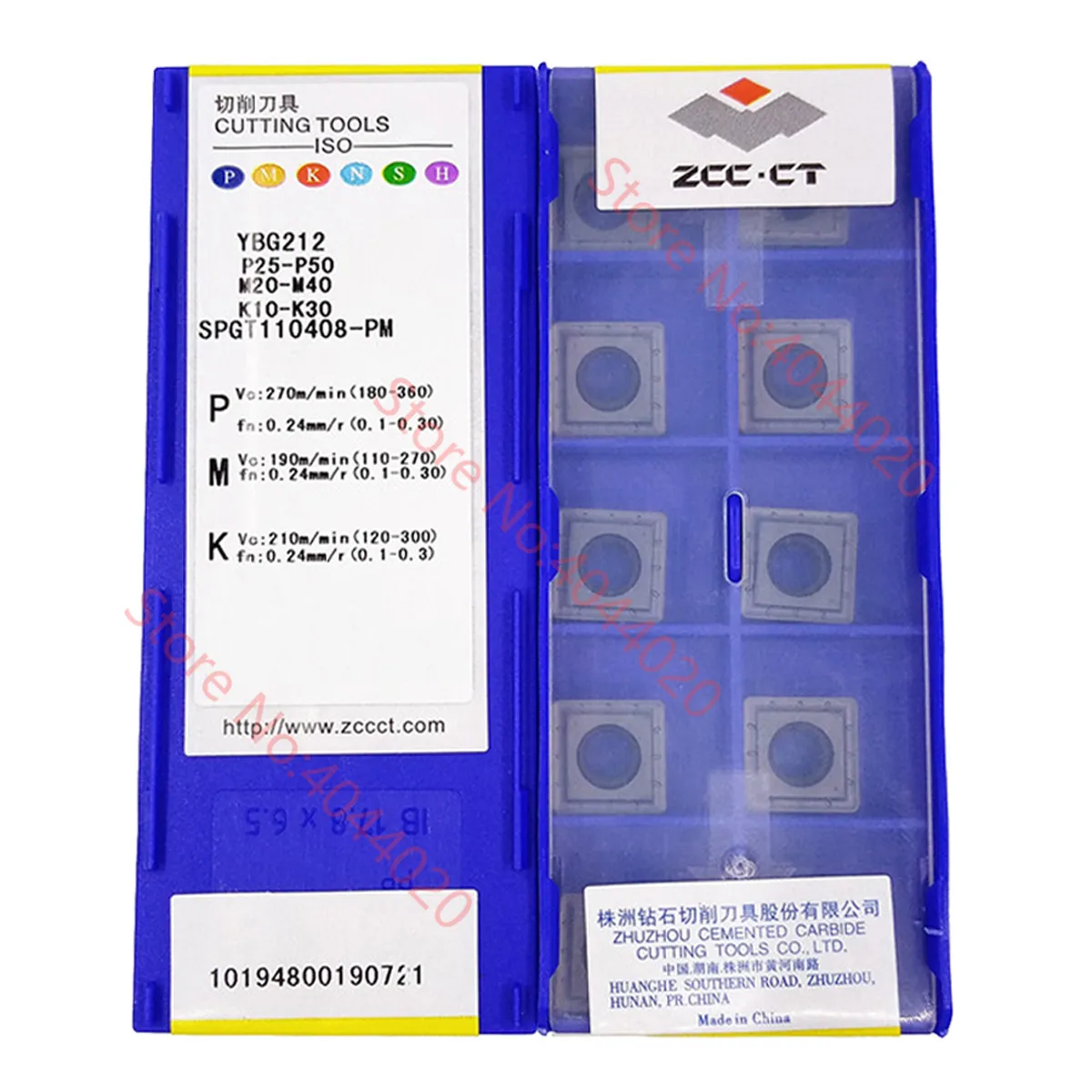 Imagem -03 - Inserção do Zcc.ct-carboneto Spgt050204 Spgt060204 Spgt07t308 Spgt090408 Spgt110408 Spgt140512 Ybg205 Ybg212 u Broca de u