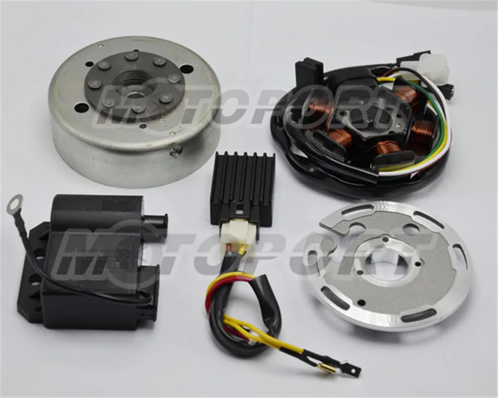 

AM6 12V Flywheel Set For Zundapp with DUCATI Ignition with Cable Connector 1808003