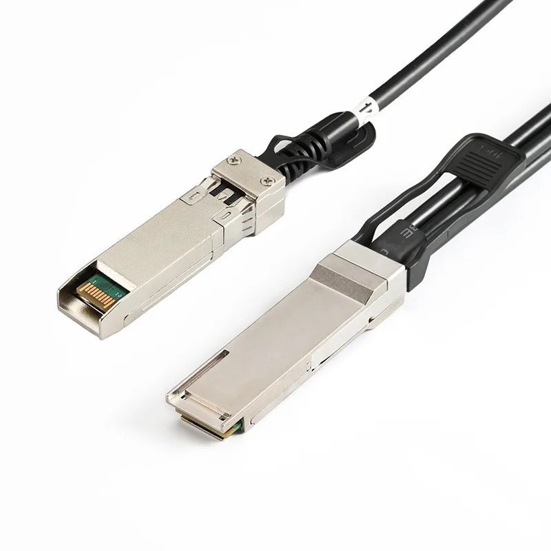 40G QSFP to 4 SFP+ 5M AWG28 Passive Direct Attach Copper Twinax DAC Cable,QSFP-4SFP10G-CU5M 40G QSFP to 4SFP AWG28 DAC