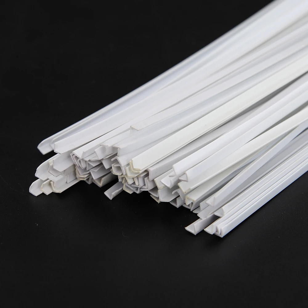 50PCS/100PCS 2-4mm ABS Tube Rod L Rod Diy Model Mini Plastic Tube Rod Material Architectural Model Layout Making