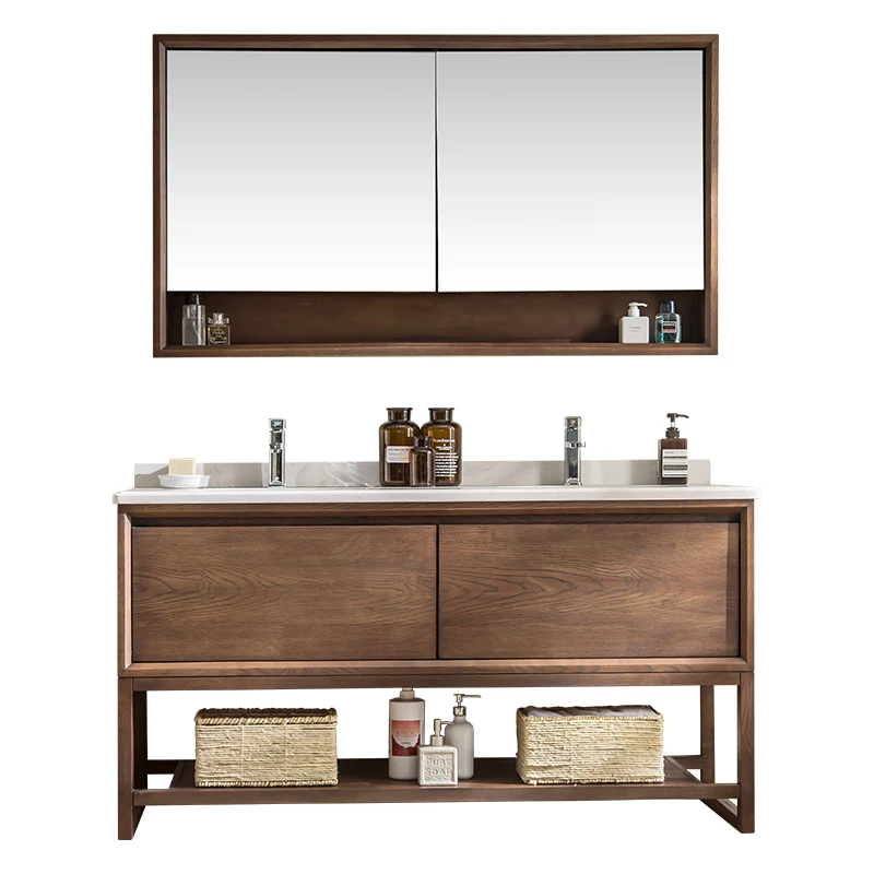 2020 new bathroom furnitures  solid wood bathroom vanity  solid timber bathroom cabinets SV225