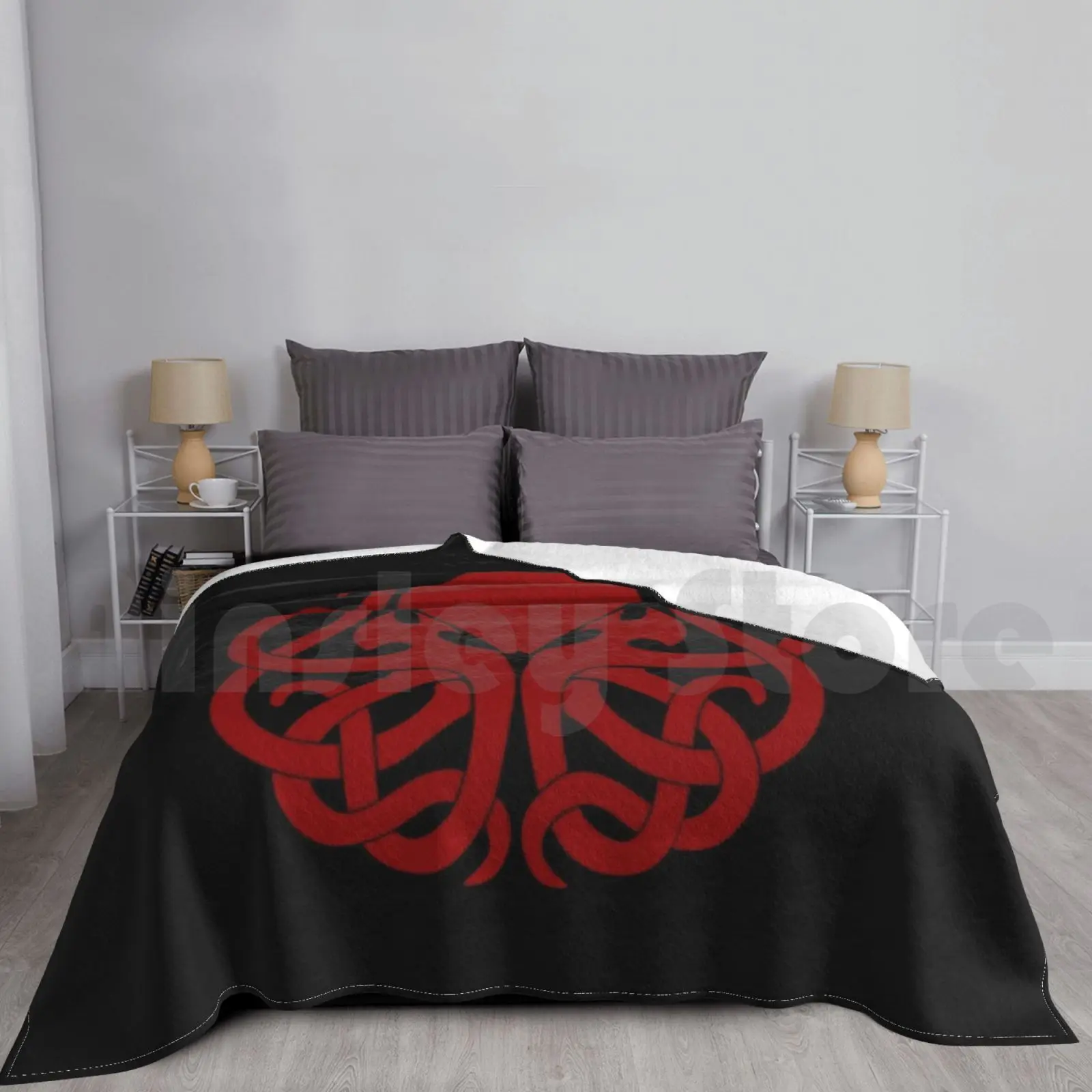 

Cthulhu Logo High Quality Red Blanket Fashion Custom Cthulhu High Chaosium Inc High Quality Logo Howard