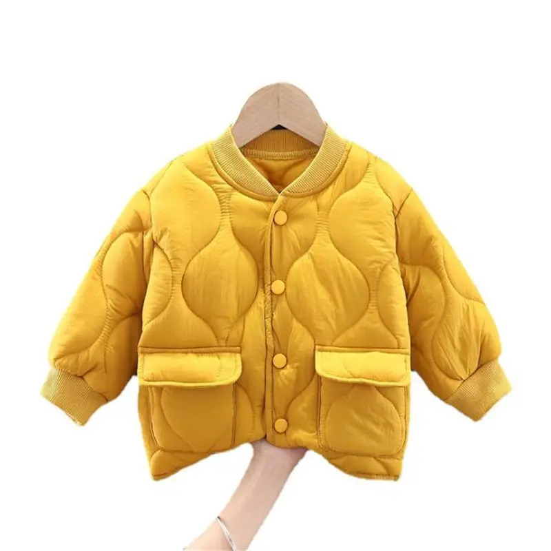 New Children Parkas Winter Jacket For Girl Boys Winter top Coat Kids Warm Thicken Velvet Hooded Baby Coats causal Outerwear