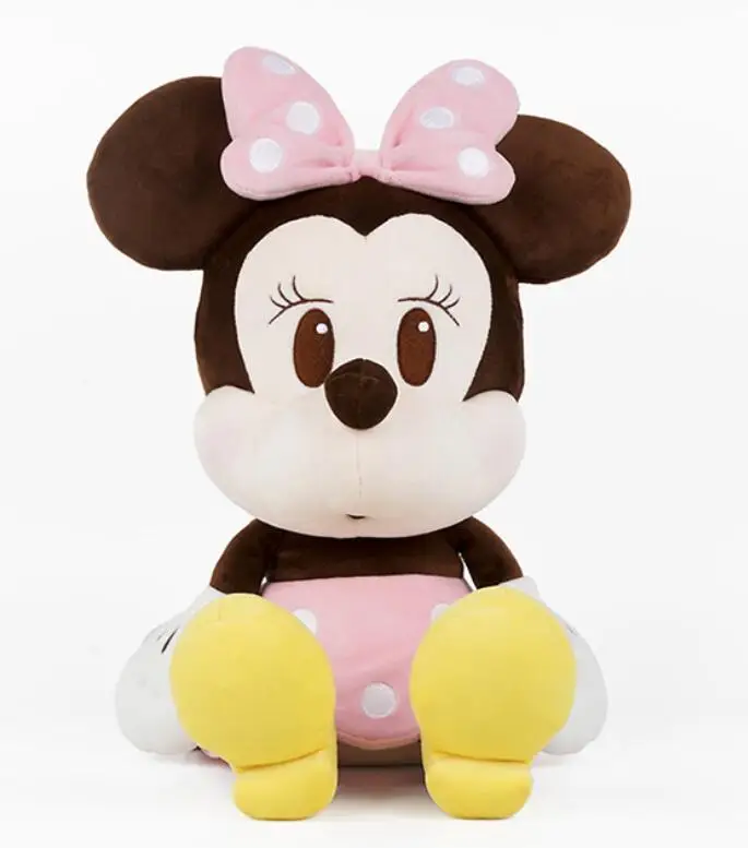 Disney 30cm Plush Doll Mickey Mouse Minnie Soft Stuffed Toy Pillow Gifts