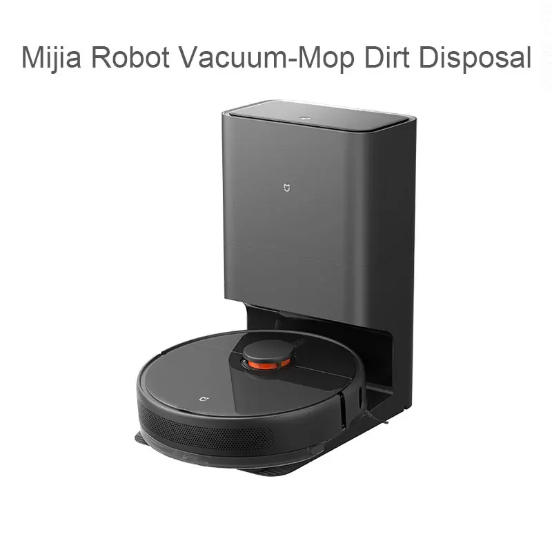 XIAOMI MIJIA Robot Vacuum Cleaner Mop Dirt Disposal Sweeping Washing Mopping 3000PA Cyclone Suction Smart Dust Collection Dock