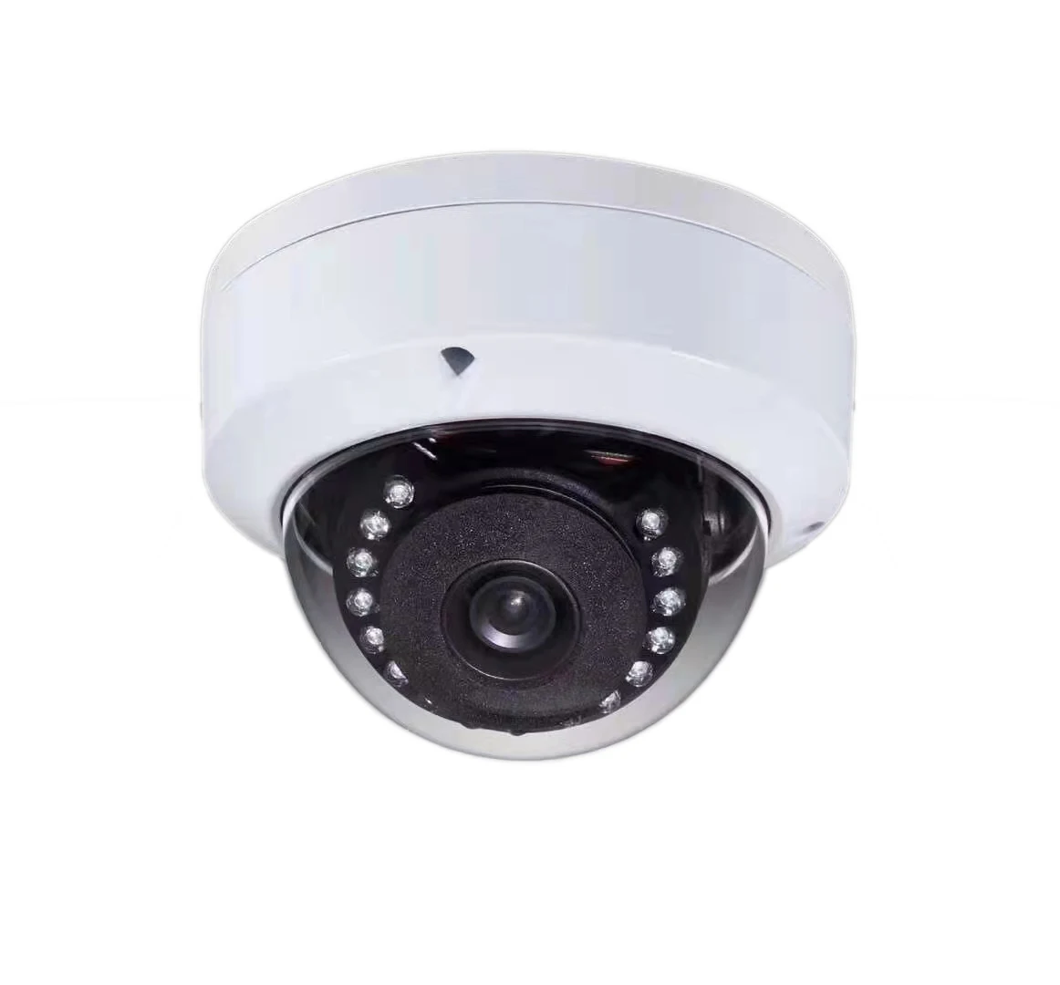 Wifi IP67 Vandalproof 5MP 3MP 2MP H.265 Surveillance IP Camera Two Way Audio Microphone Dome Indoor Security Camera Email Push