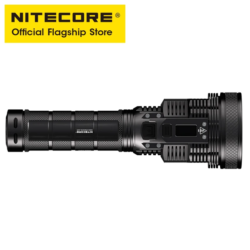 Original NITECORE TM39 5200 Lumens LED Rechargeable Flashlight Beam Throw 1500 m Powerful Searchlight with NBP68HD Battery