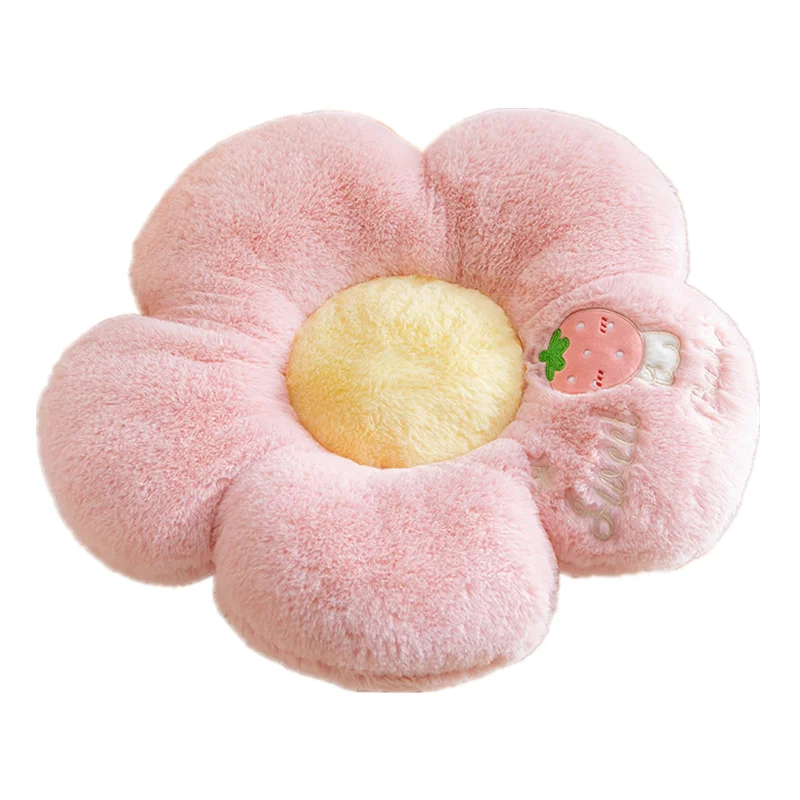 90cm Big Size Beautiful Flower Plush Pillow Toy Soft Cartoon Plant Sunflower Stuffed Doll Chair Sofa Cushion Birthday Gifts